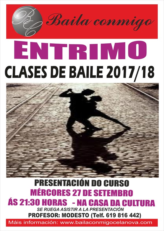 CLASES DE BAILE EN ENTRIMO